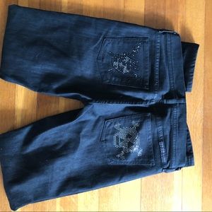 Citizens of Humanity black jeans. pocket design